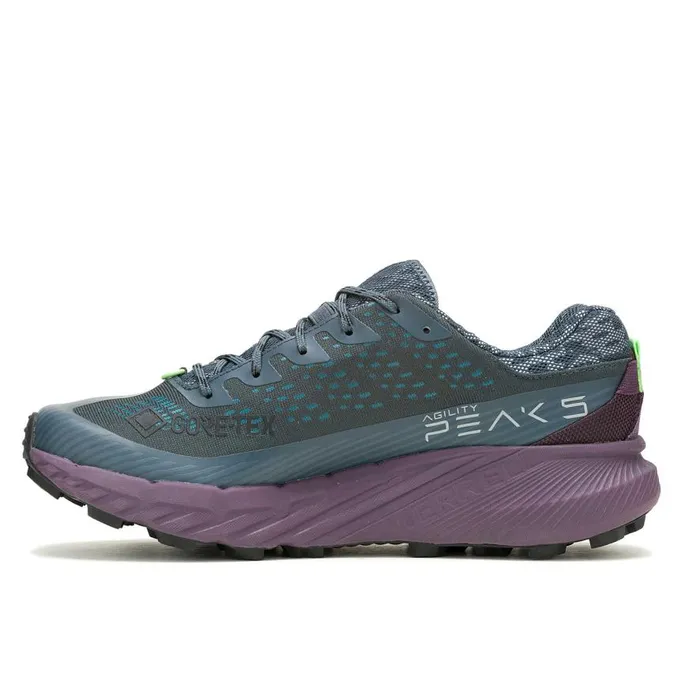 Men Merrell Shoes Agility Peak 5 GORETEX Slate Men Merrell Shoes Agility Peak 5 GORETEX Slate