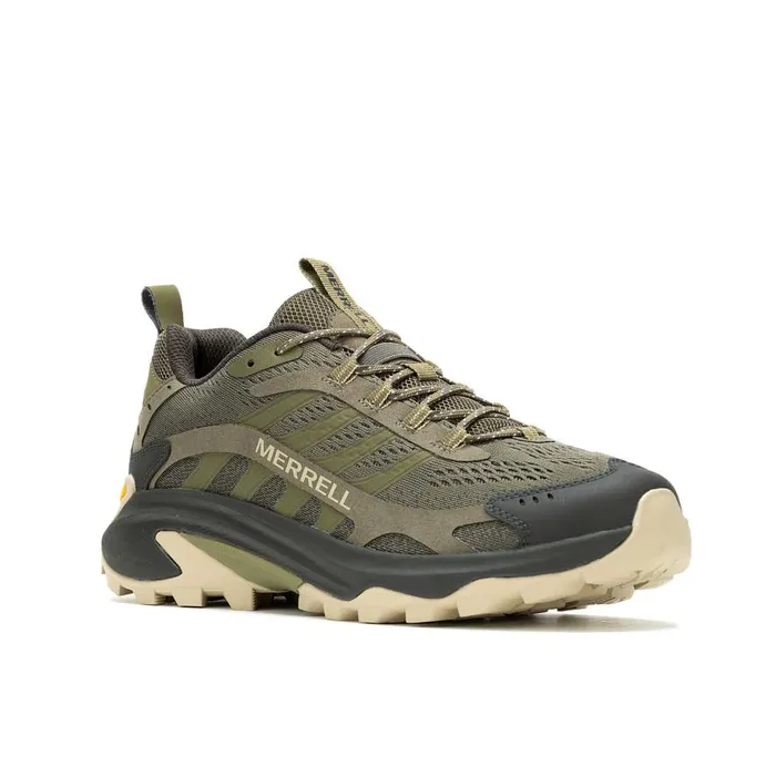 Men Merrell Shoes Moab Speed 2 Olive Men Merrell Shoes Moab Speed 2 Olive