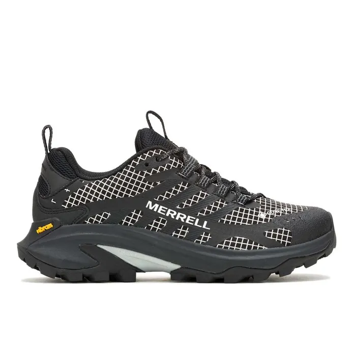 Men Merrell Shoes Moab Speed 2 Reflective GORETEX Black