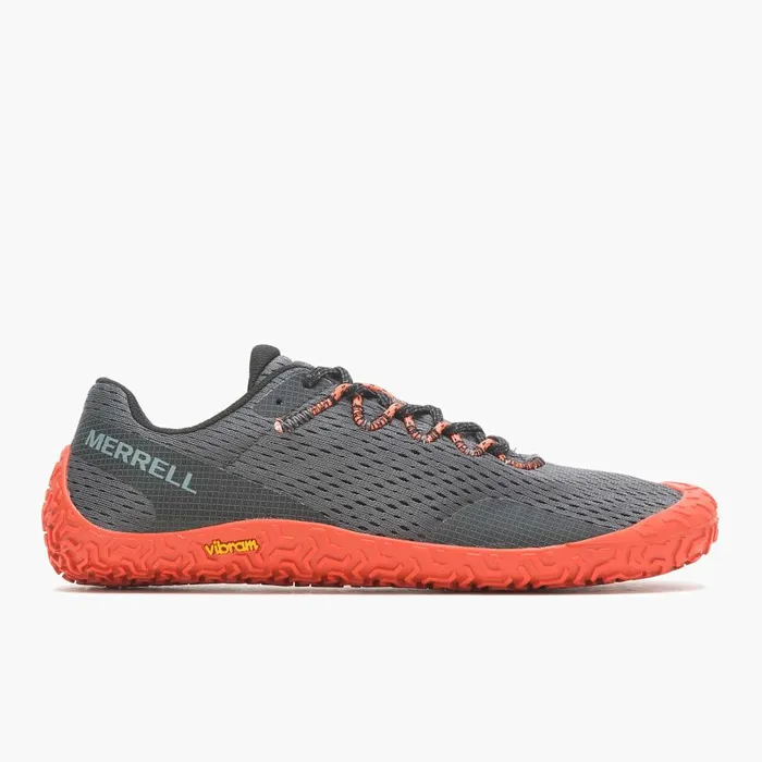 Men Merrell Shoes Vapor Glove 6 Granitetangerine