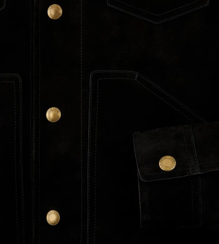 Men Outerwear Tom Ford Cashmere Suede Western Jacket Black Men Outerwear Tom Ford Cashmere Suede Western Jacket Black
