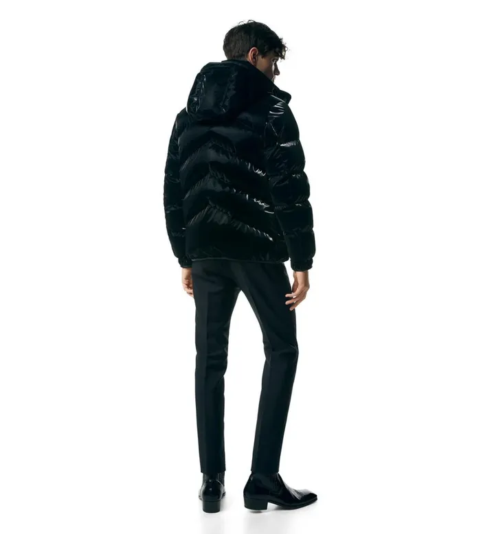Men Outerwear Tom Ford Nylon Taffeta Down Jacket Black Men Outerwear Tom Ford Nylon Taffeta Down Jacket Black