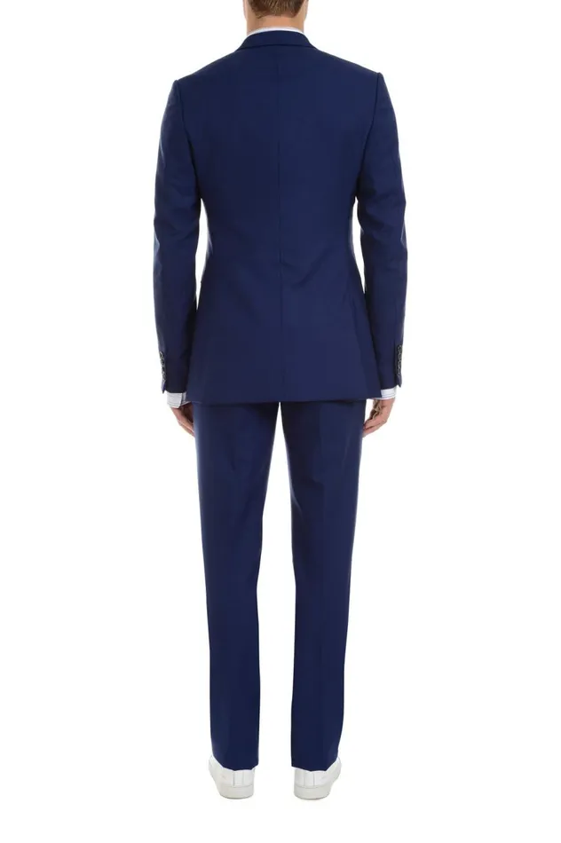 Men Pants Gabriela Hearst Sebastian Pant In Navy Wool