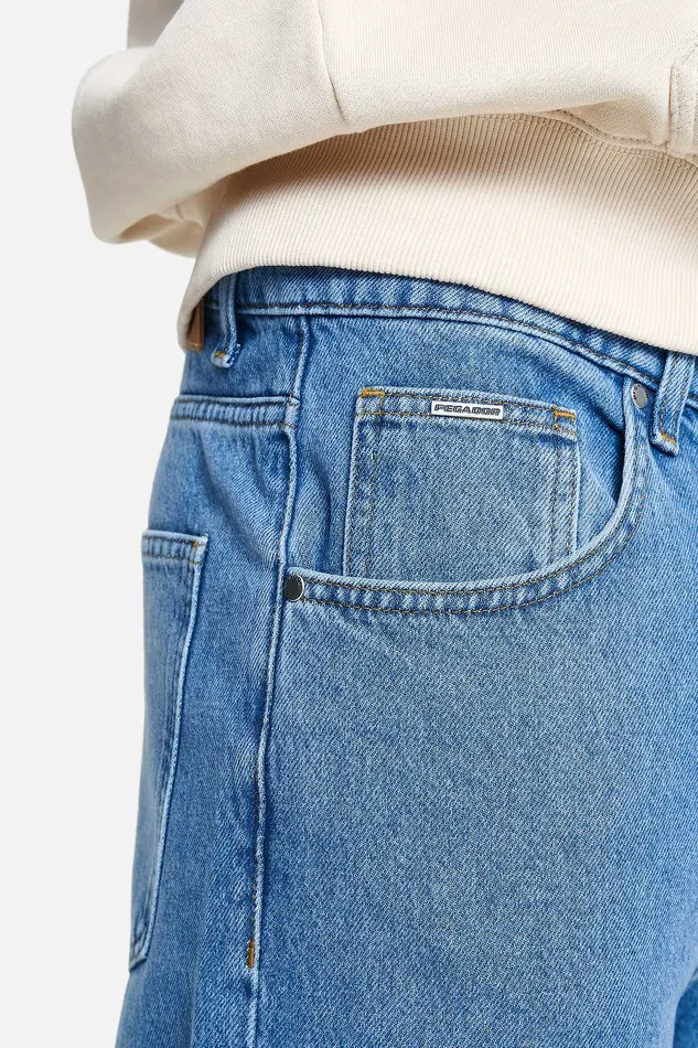 Men Pegador Basic Bottoms Baltra Baggy Jeans Washed Blue Men Pegador Basic Bottoms Baltra Baggy Jeans Washed Blue
