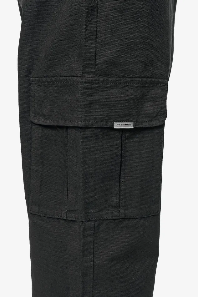 Men Pegador Basic Bottoms Waymir Cargo Pants Black Men Pegador Basic Bottoms Waymir Cargo Pants Black
