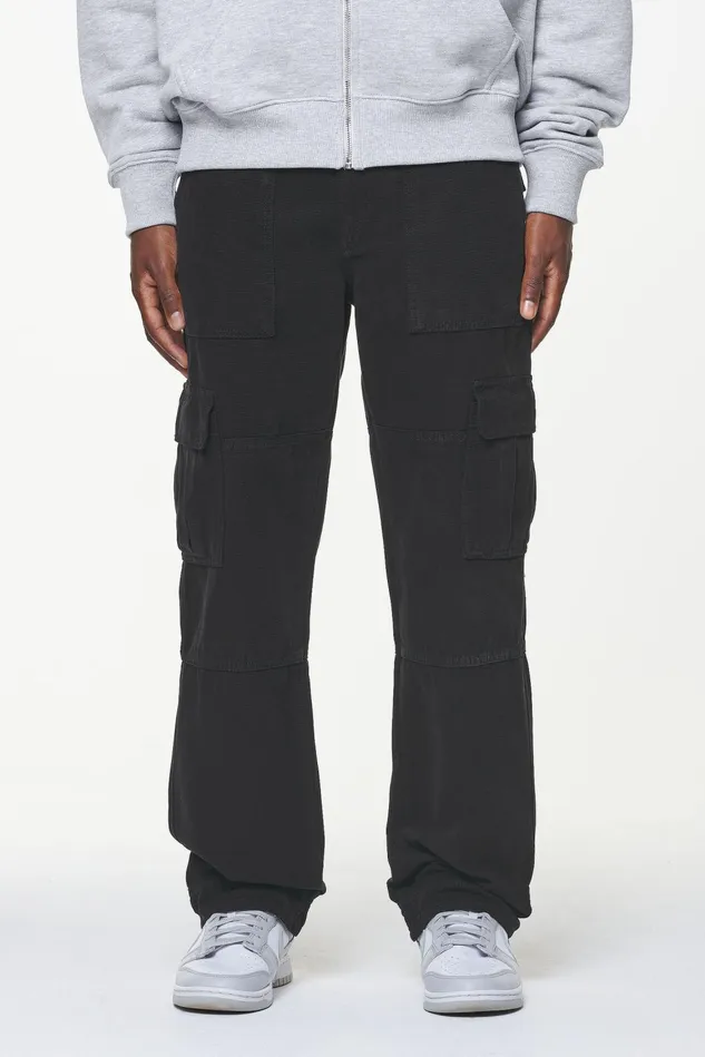 Men Pegador Cargos Tayls Cargo Pants Black