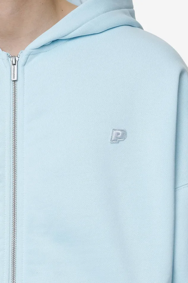 Men Pegador Hoodies Leono Boxy Sweat Jacket Washed Baby Blue Baby Blue Men Pegador Hoodies Leono Boxy Sweat Jacket Washed Baby Blue Baby Blue