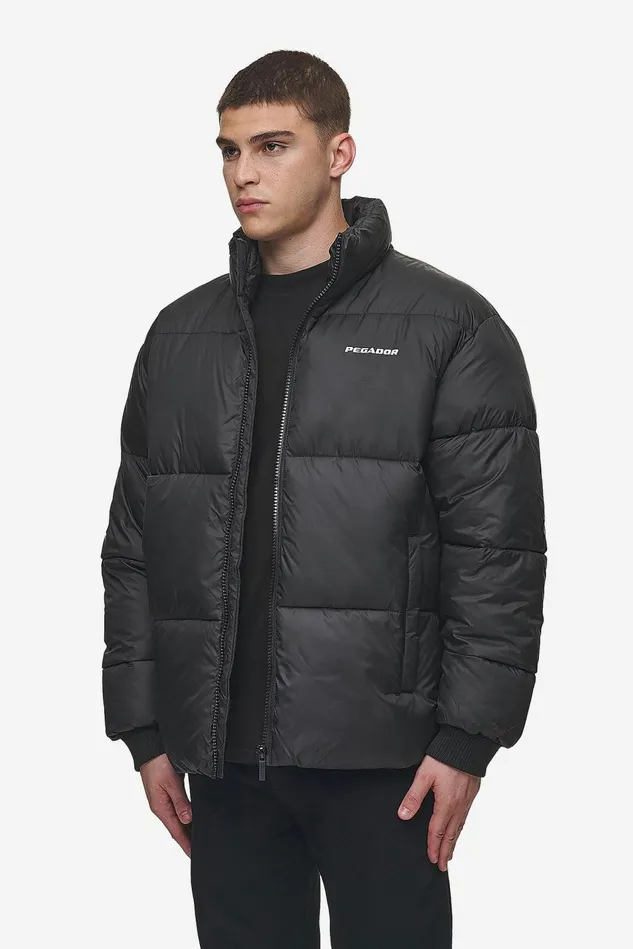 Men Pegador Jacken Picard Puffer Jacket Black Men Pegador Jacken Picard Puffer Jacket Black