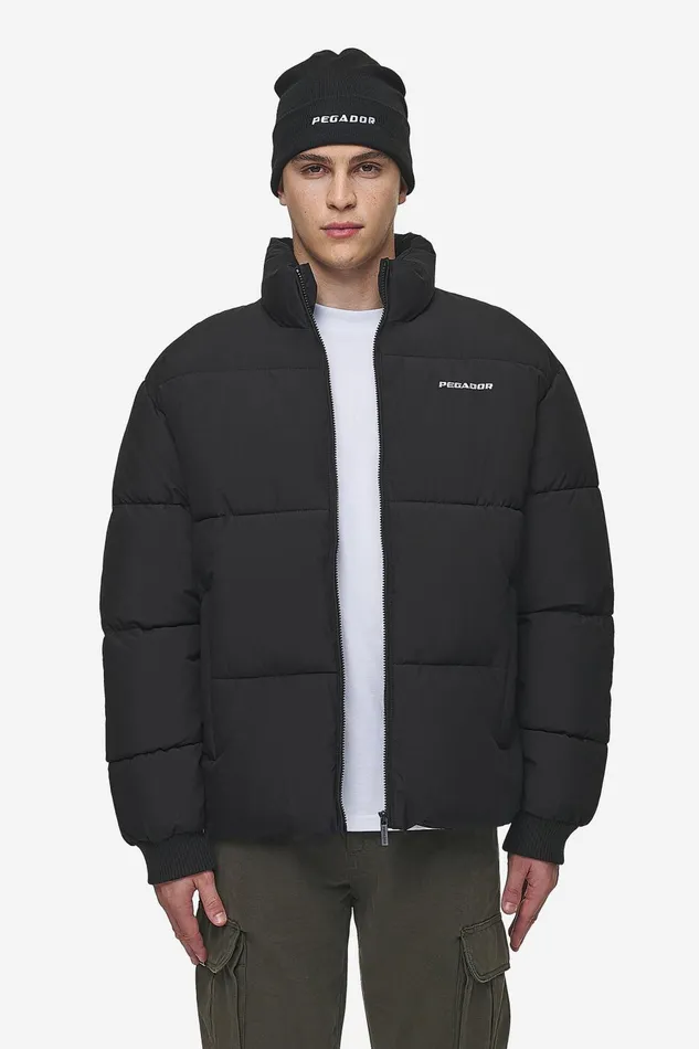 Men Pegador Jacken Solin Puffer Jacket Black