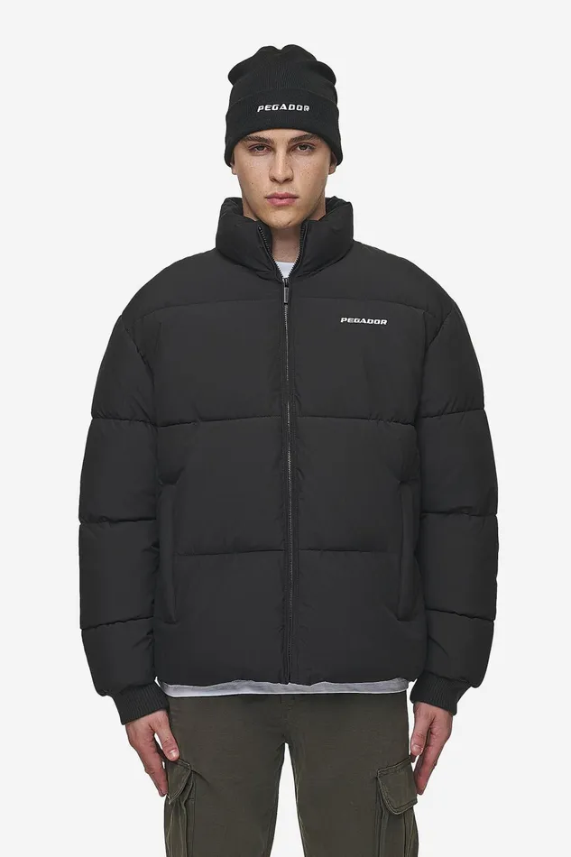 Men Pegador Jacken Solin Puffer Jacket Black Men Pegador Jacken Solin Puffer Jacket Black