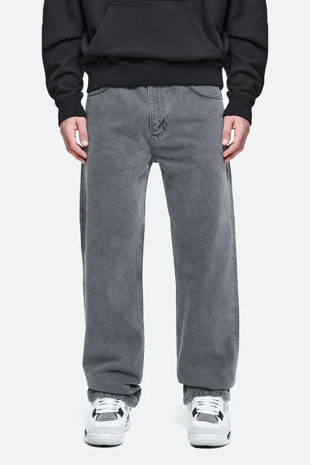 Men Pegador Jeans Baltra Baggy Jeans Washed Grey