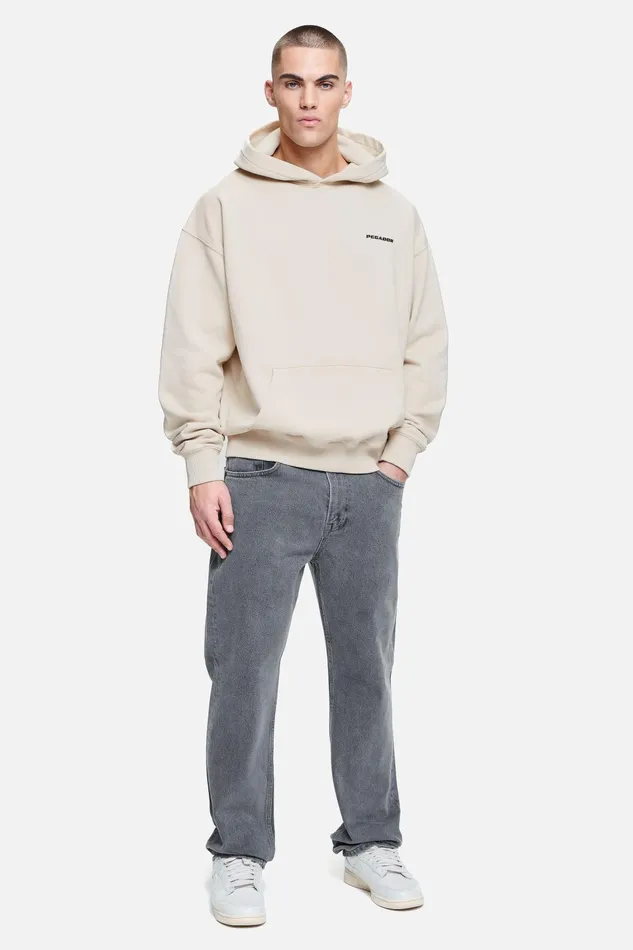 Men Pegador Jeans Baures Straight Jeans Washed Grey Men Pegador Jeans Baures Straight Jeans Washed Grey