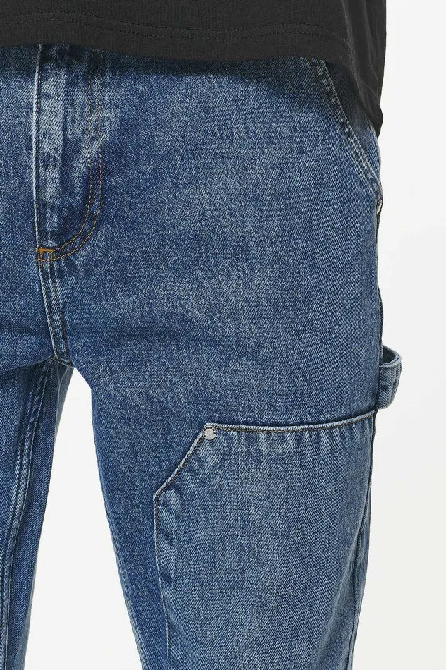 Men Pegador Jeans Cassido Carpenter Jeans Washed Blue Men Pegador Jeans Cassido Carpenter Jeans Washed Blue