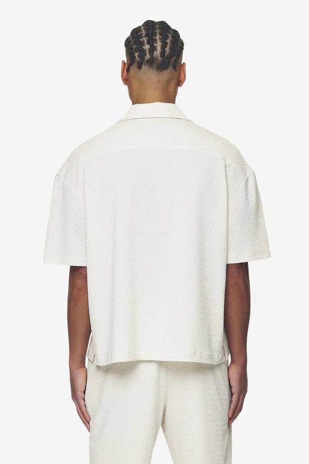 Men Pegador Shirts Wyton Structured Summer Shirt Salty Cream Men Pegador Shirts Wyton Structured Summer Shirt Salty Cream