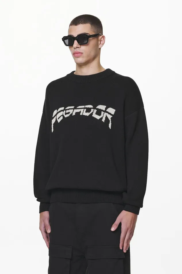 Men Pegador Sweaters Elaine Knit Sweater Black Men Pegador Sweaters Elaine Knit Sweater Black