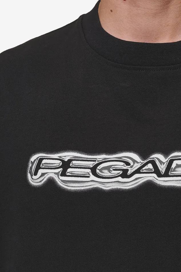 Men Pegador Tees Baxter Boxy Tee Washed Black Men Pegador Tees Baxter Boxy Tee Washed Black