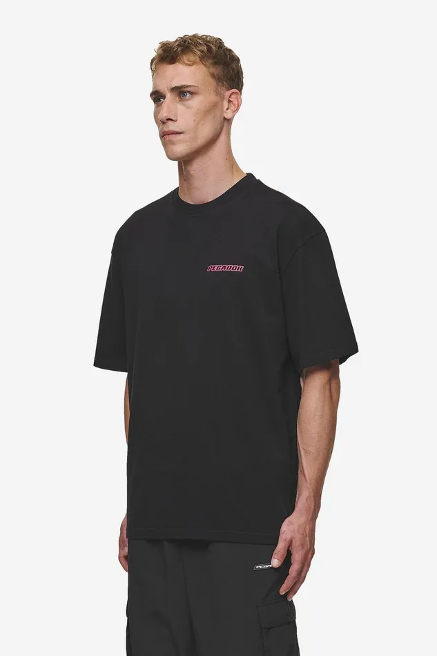 Men Pegador Tees Bowin Oversized Tee Washed Black Men Pegador Tees Bowin Oversized Tee Washed Black