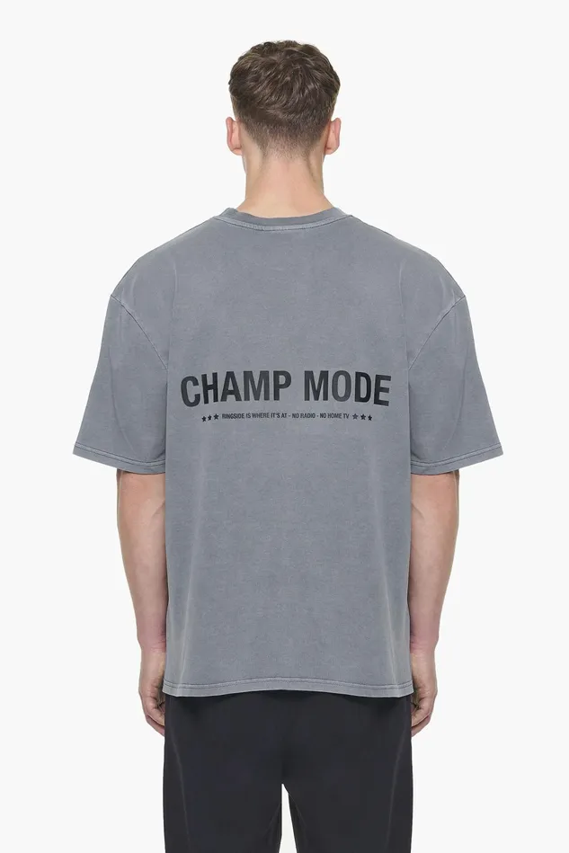 Men Pegador Tees Dike Oversized Tee Vintage Grey
