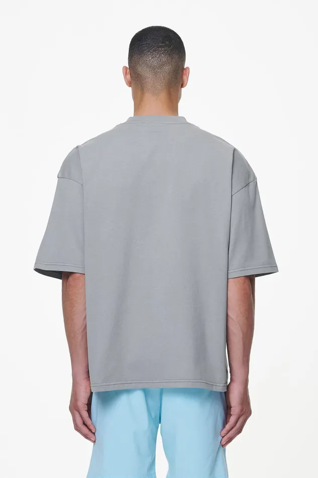 Men Pegador Tees Kinley Boxy Tee Heavy Washed Cool Grey Men Pegador Tees Kinley Boxy Tee Heavy Washed Cool Grey