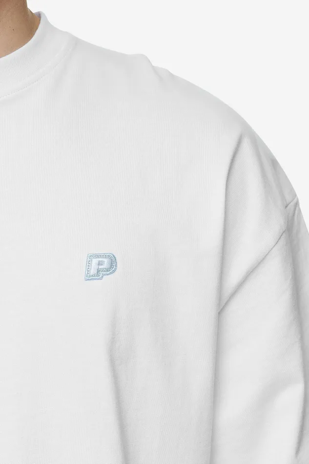Men Pegador Tees Leono Boxy Tee White Baby Blue Men Pegador Tees Leono Boxy Tee White Baby Blue