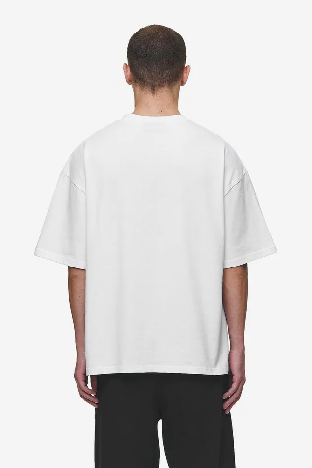 Men Pegador Tees Leono Boxy Tee White Virtual Pink Gum Men Pegador Tees Leono Boxy Tee White Virtual Pink Gum