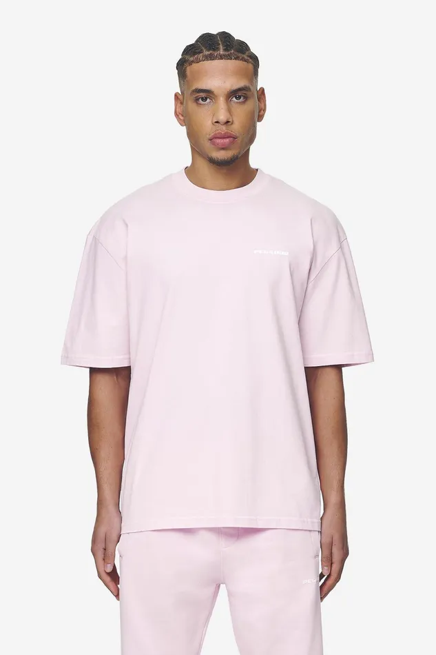 Men Pegador Tees Logo Oversized Tee Washed Bubblegum White Gum