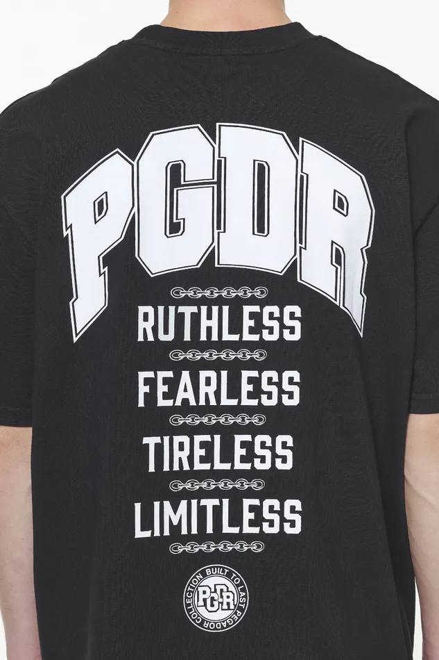 Men Pegador Tees Orsett Oversized Tee Vintage Onyx Black Men Pegador Tees Orsett Oversized Tee Vintage Onyx Black