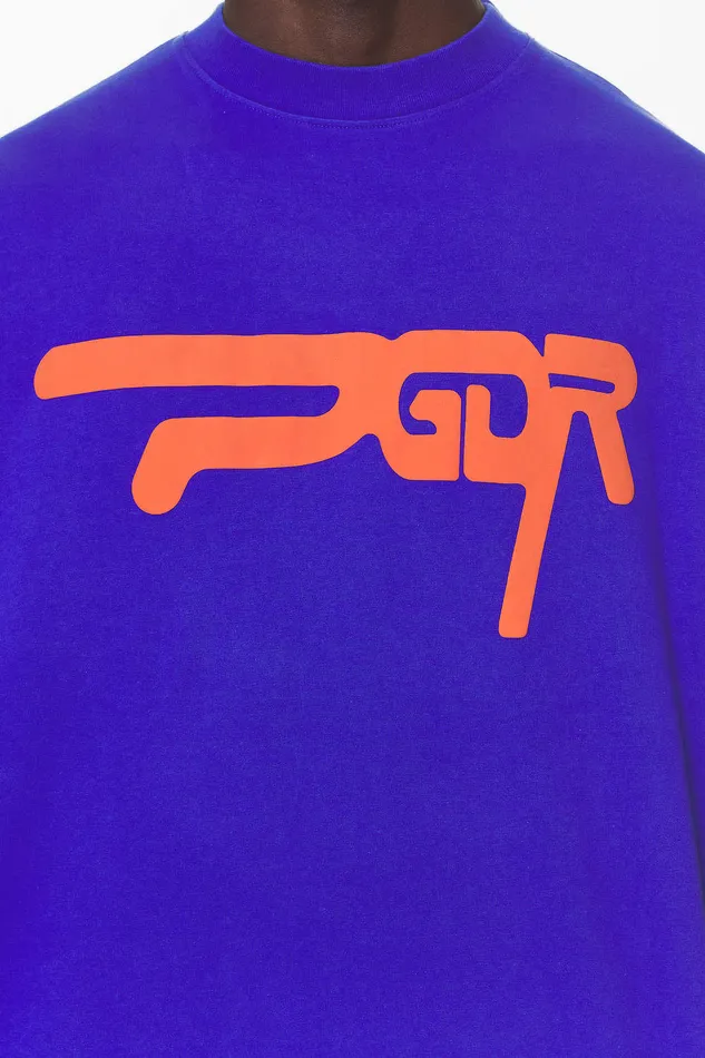 Men Pegador Tees Zero Boxy Tee Washed Endless Blue Men Pegador Tees Zero Boxy Tee Washed Endless Blue