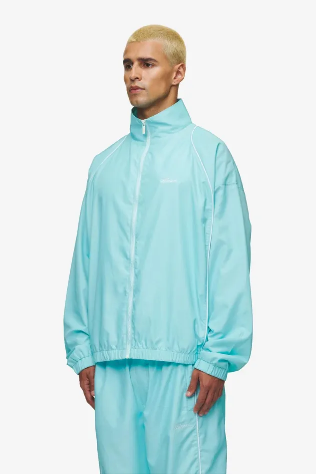 Men Pegador Track Jackets Lincoln Boxy Track Jacket Sky Blue Men Pegador Track Jackets Lincoln Boxy Track Jacket Sky Blue