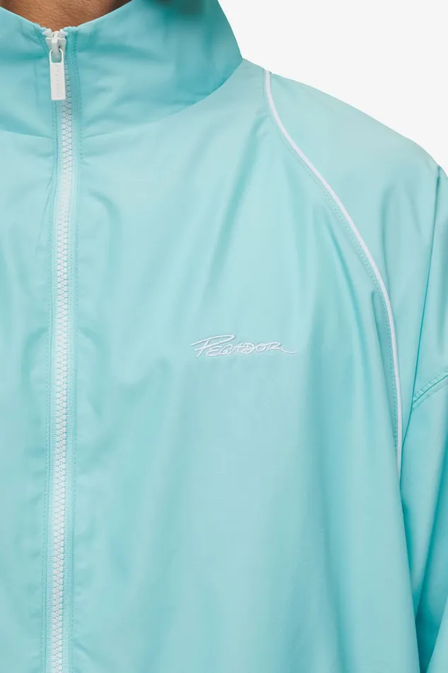 Men Pegador Track Jackets Lincoln Boxy Track Jacket Sky Blue Men Pegador Track Jackets Lincoln Boxy Track Jacket Sky Blue