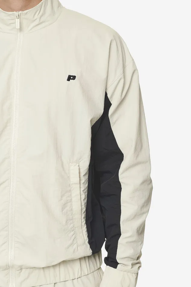 Men Pegador Track Jackets Wolsey Track Jacket Salty Cream Black Men Pegador Track Jackets Wolsey Track Jacket Salty Cream Black