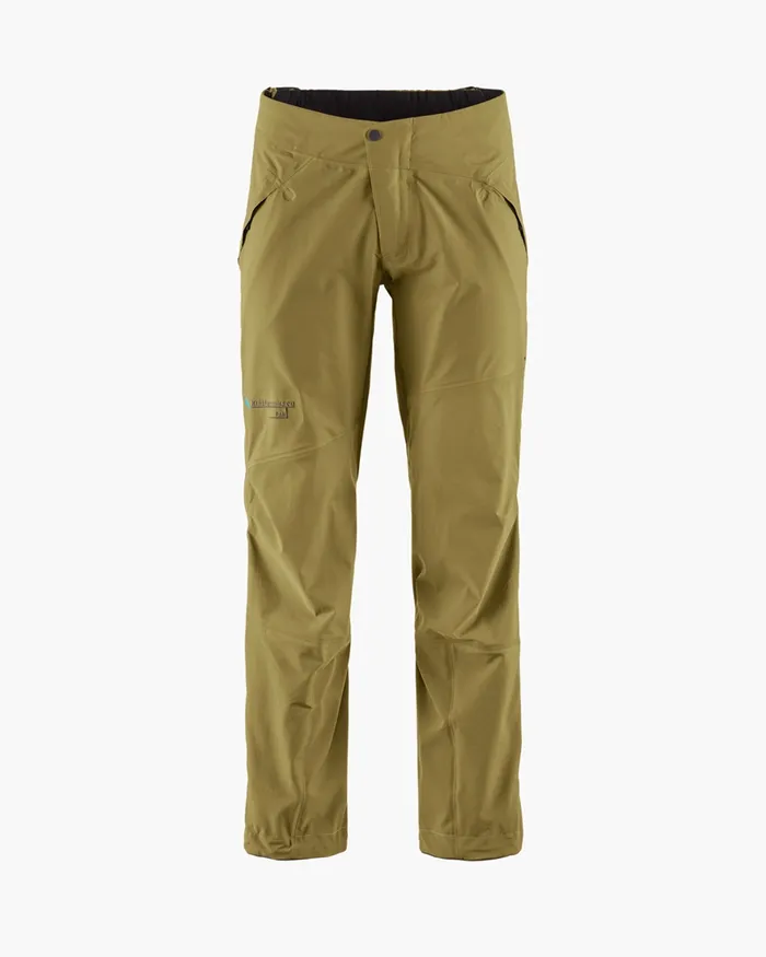 Men Ran Waterproof Pant Meadow Green Klttermusen Waterproof Pants