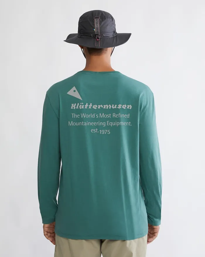 Men Runa Maker Long Sleeve Tee Mustard Klttermusen TShirts