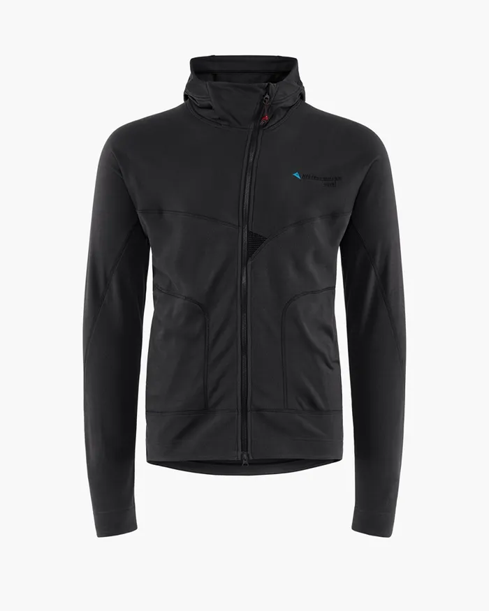 Men Sigyn Hooded Zip Raven Klttermusen Fleeces and Sweaters