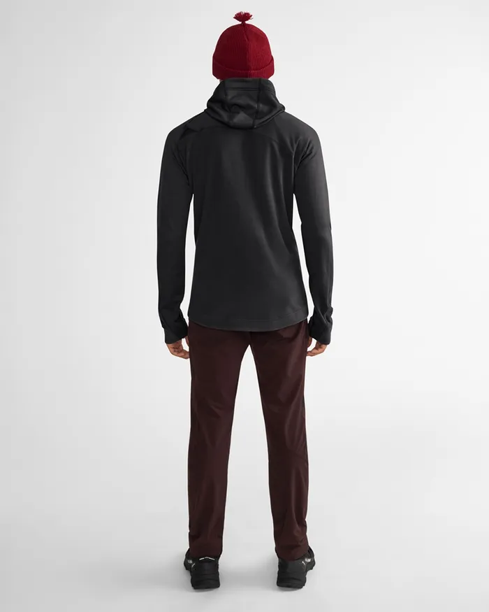 Men Sigyn Hooded Zip Raven Klttermusen Fleeces and Sweaters