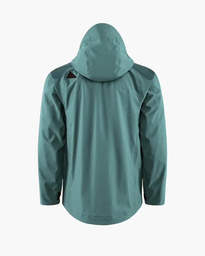 Men Skirner Waterproof Cutan Jacket Frost Green Klttermusen Waterproof Jackets