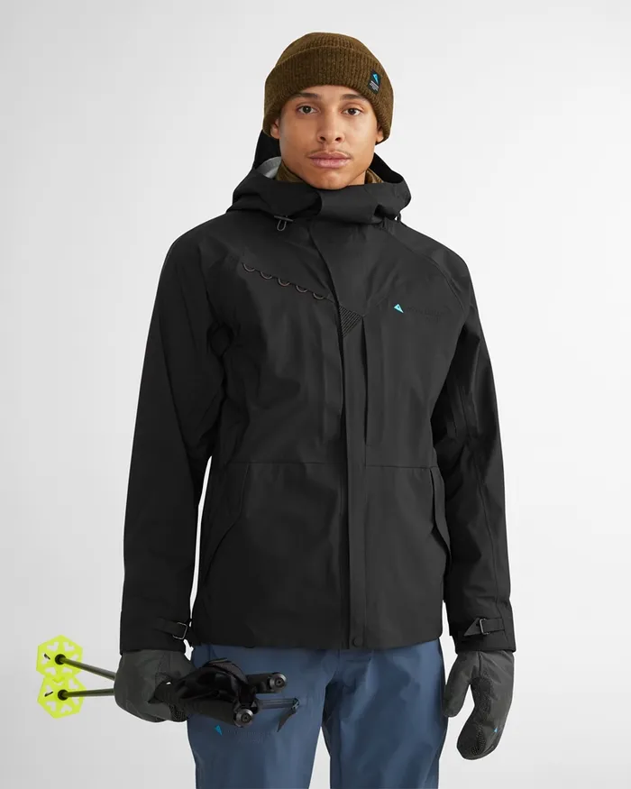 Men Skirner Waterproof Cutan Jacket Frost Green Klttermusen Waterproof Jackets