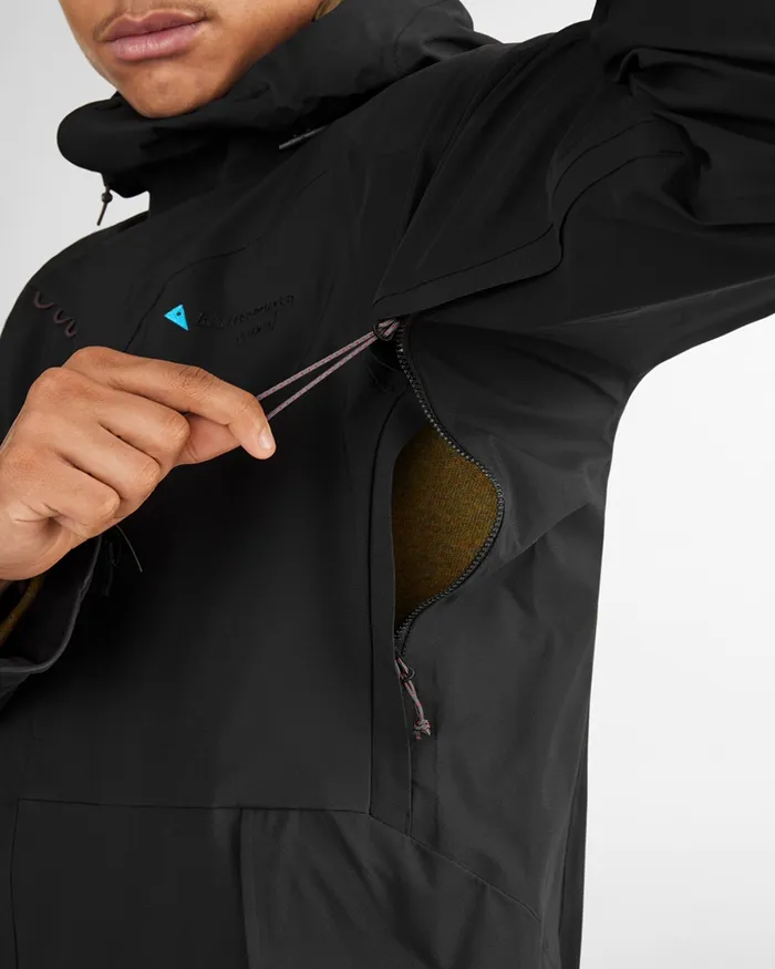 Men Skirner Waterproof Cutan Jacket Frost Green Klttermusen Waterproof Jackets