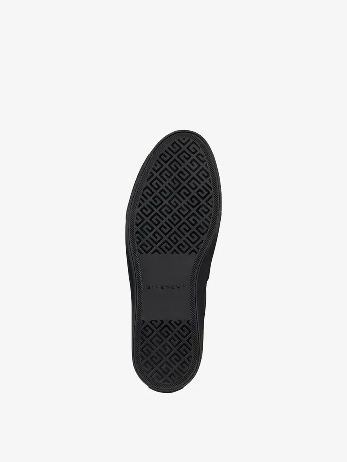 Men Sneakers Givenchy Sneakers City Sport In Leather With GIVENCHY Webbing Black Men Sneakers Givenchy Sneakers City Sport In Leather With GIVENCHY Webbing Black