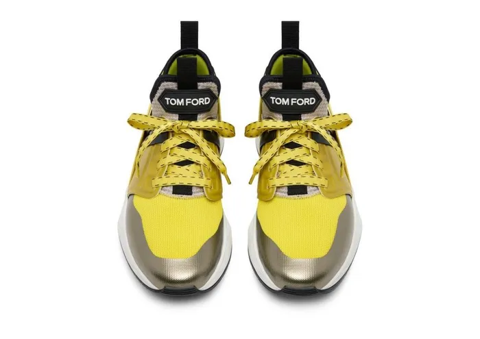 Men Sneakers Tom Ford Neoprene Suede Jago Sneaker Men Sneakers Tom Ford Neoprene Suede Jago Sneaker