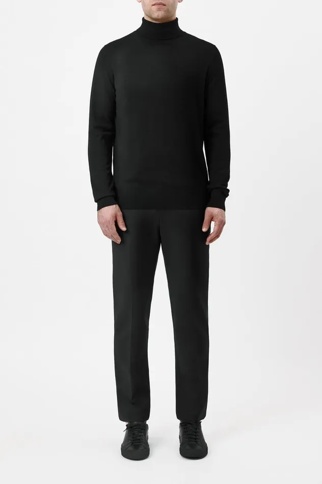 Men Suits Gabriela Hearst Sebastian Pant In Black Sportswear Wool