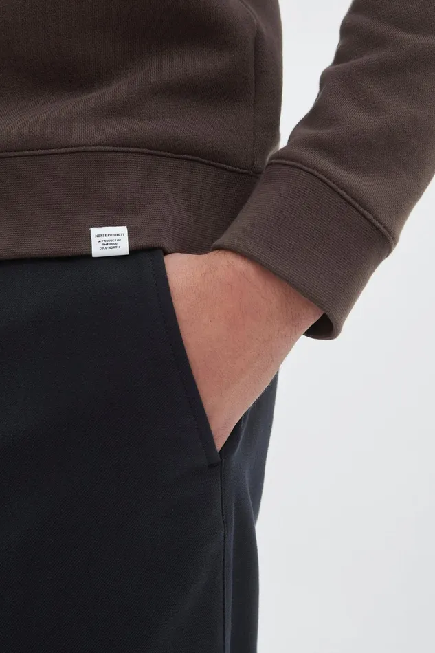 Men Vagn Classic Crew Heathland Brown Norse Projects Sweatshirts