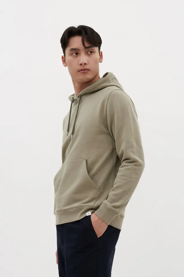 Men Vagn Classic Hoodie Clay Norse Projects Sweatshirts