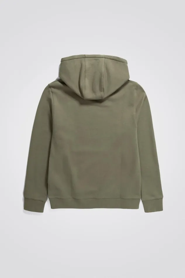 Men Vagn Classic Hoodie Sediment Green Norse Projects Sweatshirts