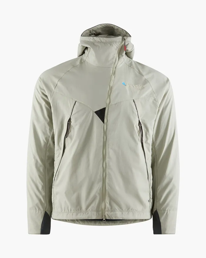 Men Vale Primaloft Hooded Jacket Pale Green Klttermusen Fleeces and Sweaters