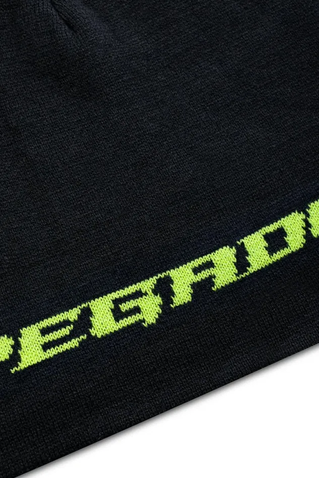 MenWomen Pegador Beanies Alden Short Beanie Black Flash Green MenWomen Pegador Beanies Alden Short Beanie Black Flash Green