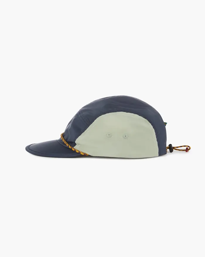 MenWomen Runa Lightweight Five Panel Cap Indigo Blueswamp Green Klttermusen Hats and Caps