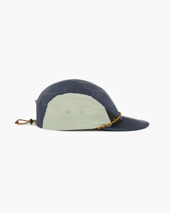 MenWomen Runa Lightweight Five Panel Cap Indigo Blueswamp Green Klttermusen Hats and Caps