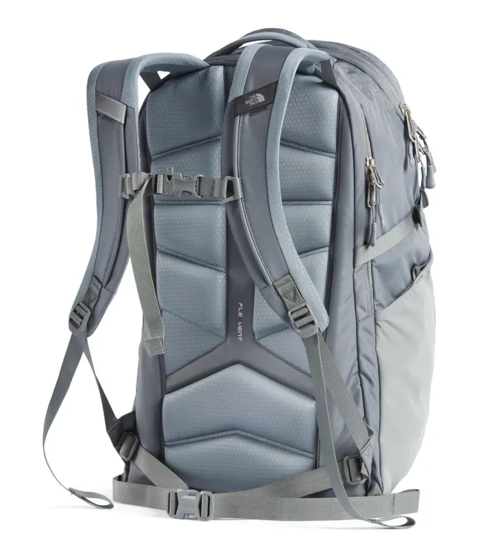 Mens The North Face Backpacks Router Transit Backpack Tnf Medium Grey Heatherzinc Grey