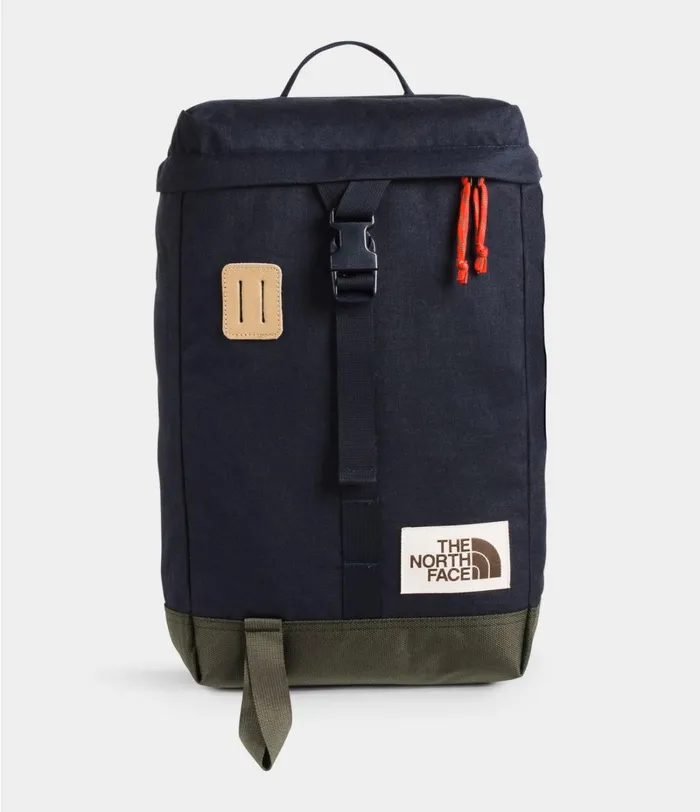 Mens The North Face Backpacks Top Loader Daypack Aviator Navy Light Heathernew Taupe Green